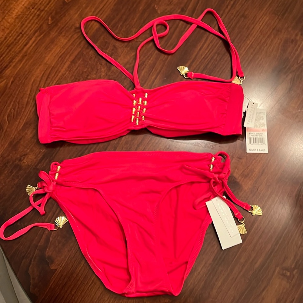 Trina Turk bikini swimsuit NWT size 10